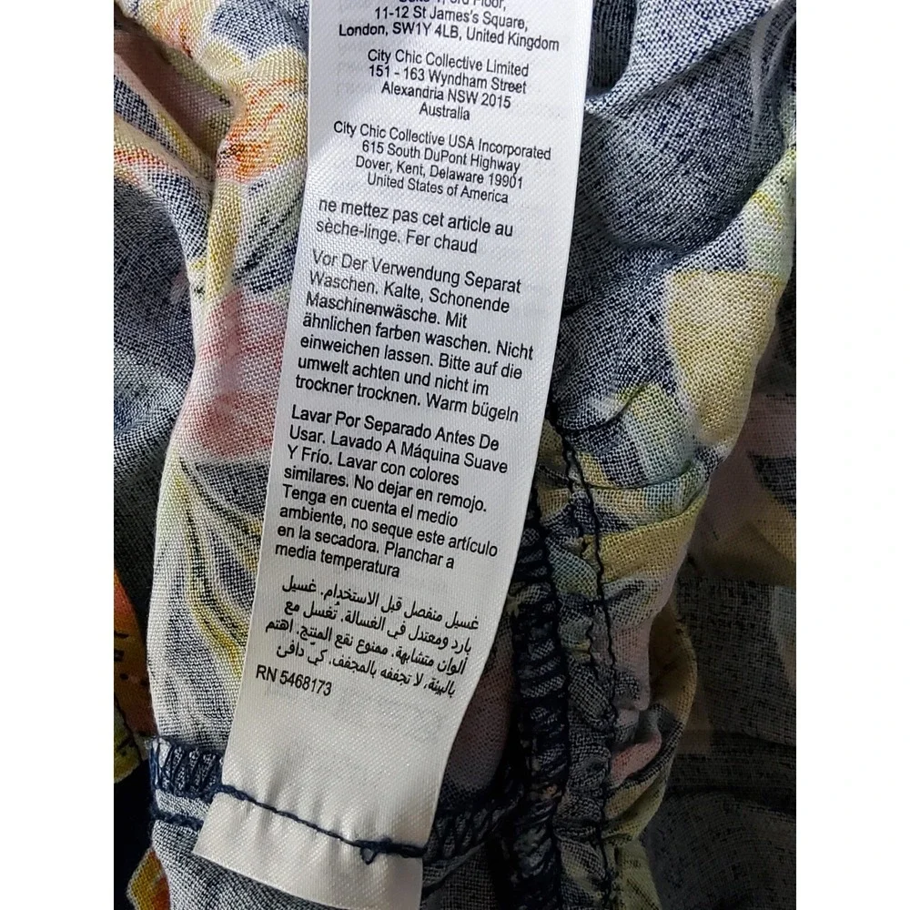 Avenue Maxi Dress Womens 22/24 Wildflower Sasha‎ Flutter Sleeve Floral Peasant